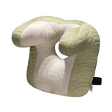 Maxbell Napping Pillow Lightweight Comfortable Headrest for Office Library Men Women Green