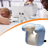 Maxbell Napping Pillow Lightweight Comfortable Headrest for Office Library Men Women Blue