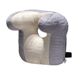 Maxbell Napping Pillow Lightweight Comfortable Headrest for Office Library Men Women Gray