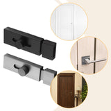 Maxbell Door Latch Easy to Install Slide Latch Lock for Garden Office Indoor Outdoor black