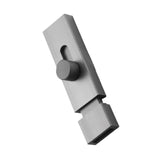 Maxbell Door Latch Easy to Install Slide Latch Lock for Garden Office Indoor Outdoor gray
