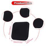 Maxbell Chair Cushion for Dining Chair Chair Pad for Tea Ceremony Office Living Room Black