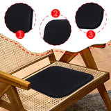 Maxbell Chair Cushion for Dining Chair Chair Pad for Tea Ceremony Office Living Room Black