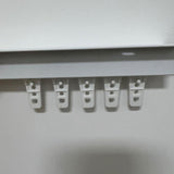 Maxbell 30Pcs Curtain Ball Bearing Carriers Spare Parts Direct Replaces for Curtains