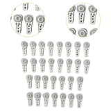 Maxbell 30Pcs Curtain Ball Bearing Carriers Spare Parts Direct Replaces for Curtains