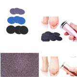 Maxbell 60 Pieces Sandpaper Discs Set Callus Remover Round Self Adhesive Replacement