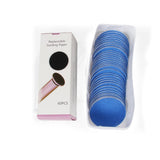Maxbell 60 Pieces Sandpaper Discs Set Callus Remover Round Self Adhesive Replacement
