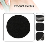 Maxbell 60Pcs Sandpaper Disk Pad Feet Clean Pedicure Discs for Manicure Pedicure Men 60 Grit 100 Grit