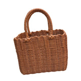 Maxbell Picnic Basket with Handle Practical Market Basket for Kitchen Fruits Outdoor A