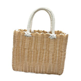 Maxbell Picnic Basket with Handle Practical Market Basket for Kitchen Fruits Outdoor C