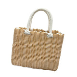 Maxbell Picnic Basket with Handle Practical Market Basket for Kitchen Fruits Outdoor C