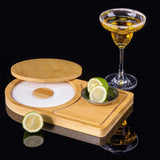 Maxbell Margarita Salt Rimmer Container Cocktail Salt Rimmer for Hotel Kitchen Party