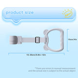 Maxbell Kids Playpen Pull up Rings Improve Balance Lightweight Walking Training Tool Gray