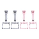 Maxbell Kids Playpen Pull up Rings Improve Balance Lightweight Walking Training Tool Gray