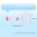 Maxbell Kids Playpen Pull up Rings Improve Balance Lightweight Walking Training Tool Pink