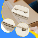 Maxbell Box Cutter Compact Opening Packages Mini Letter Opener for Boxes Office Work Khaki