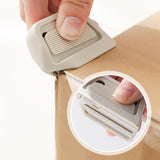Maxbell Box Cutter Compact Opening Packages Mini Letter Opener for Boxes Office Work Khaki