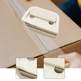 Maxbell Box Cutter Compact Opening Packages Mini Letter Opener for Boxes Office Work Khaki