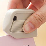 Maxbell Box Cutter Compact Opening Packages Mini Letter Opener for Boxes Office Work Khaki
