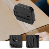 Maxbell Box Cutter Compact Opening Packages Mini Letter Opener for Boxes Office Work Black