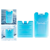 Maxbell 4 Pieces Ice Packs for Lunch Boxes Portable Ice Blocks for Picnics Beach BBQ 100ML