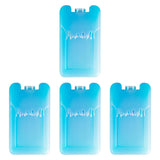 Maxbell 4 Pieces Ice Packs for Lunch Boxes Portable Ice Blocks for Picnics Beach BBQ 150ML