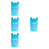 Maxbell 4 Pieces Ice Packs for Lunch Boxes Portable Ice Blocks for Picnics Beach BBQ 150ML