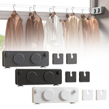 Maxbell Retractable Clothesline Indoor Drying Clothes Line for Shower Room Apartment Gray