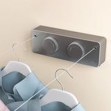 Maxbell Retractable Clothesline Indoor Drying Clothes Line for Shower Room Apartment Gray