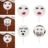 Maxbell Round Fan Lightweight DIY Crafts Decorative Fan for Dance Party Decor Travel Style A