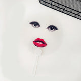 Maxbell Round Fan Lightweight DIY Crafts Decorative Fan for Dance Party Decor Travel Style A