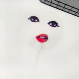 Maxbell Round Fan Lightweight DIY Crafts Decorative Fan for Dance Party Decor Travel Style B