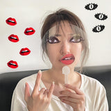 Maxbell Round Fan Lightweight DIY Crafts Decorative Fan for Dance Party Decor Travel Style B