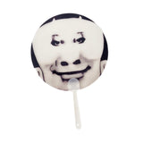 Maxbell Round Fan Lightweight DIY Crafts Decorative Fan for Dance Party Decor Travel Style C