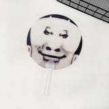 Maxbell Round Fan Lightweight DIY Crafts Decorative Fan for Dance Party Decor Travel Style C