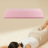 Maxbell Waist Pillow for Bed Ergonomic Portable Birthday Gift Support Cushion Pink