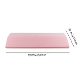 Maxbell Waist Pillow for Bed Ergonomic Portable Birthday Gift Support Cushion Pink