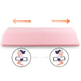 Maxbell Waist Pillow for Bed Ergonomic Portable Birthday Gift Support Cushion Pink