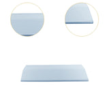 Maxbell Waist Pillow for Bed Ergonomic Portable Birthday Gift Support Cushion Light Blue