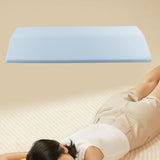 Maxbell Waist Pillow for Bed Ergonomic Portable Birthday Gift Support Cushion Light Blue