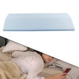 Maxbell Waist Pillow for Bed Ergonomic Portable Birthday Gift Support Cushion Light Blue