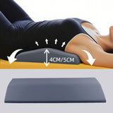 Maxbell Waist Pillow for Bed Ergonomic Portable Birthday Gift Support Cushion Navy Blue