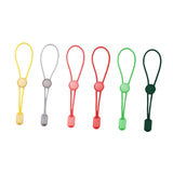 Maxbell 6x Adjustable Clay Bag Ties Sturdy Bag Closure for Market Cafe Shopping Mall