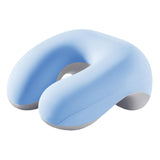 Maxbell Desk Napping Pillow with Zipper Office Sleeping Pillow for Car Office School Blue