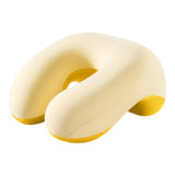 Maxbell Desk Napping Pillow with Zipper Office Sleeping Pillow for Car Office School Yellow