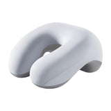 Maxbell Desk Napping Pillow with Zipper Office Sleeping Pillow for Car Office School Gray