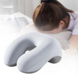 Maxbell Desk Napping Pillow with Zipper Office Sleeping Pillow for Car Office School Gray