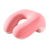 Maxbell Desk Napping Pillow with Zipper Office Sleeping Pillow for Car Office School Pink