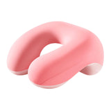 Maxbell Desk Napping Pillow with Zipper Office Sleeping Pillow for Car Office School Pink