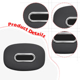 Maxbell Car Tissue Holder Silicone for Outdoor Travel Trucks Center Consoles Armrest Black